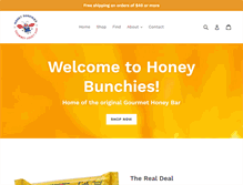 Tablet Screenshot of honeybunchies.com